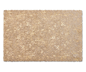 Podloga, "Weave", PVC, zlatna, 30x45 cm, Zeller