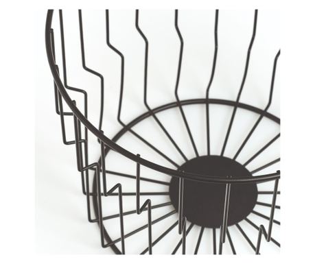 Zdjela za voće, metalna, crna, 27411, Zeller