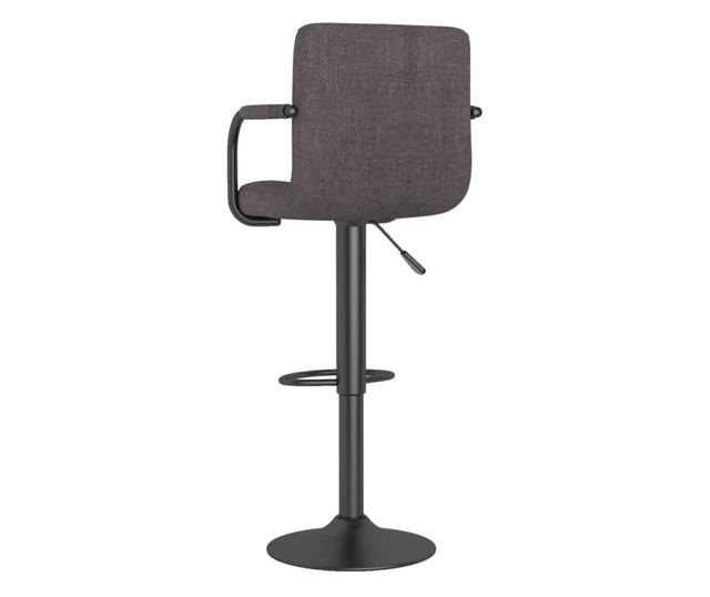 Barski stol, taupe siva, blago