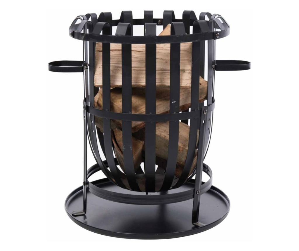 Košara za vatru RedFire Dallas, crna, čelik - 2