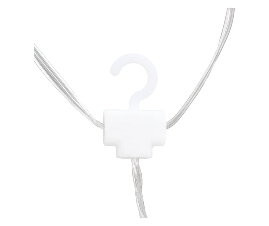 Svjetla mjeseca i zvijezda, 138 LED-ica, hladno bijela, s daljinskim upravljačem - 6