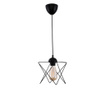 Plafoniera Squid Lighting, metal, Incandescent , energy saving LED bulb, max. 40 W, E27, negru