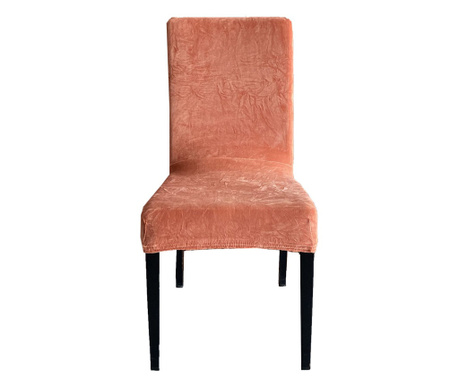 Navlaka za stolicu rastezljiva Velvet carnelian 45x52 cm, set od 2 kom
