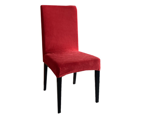 Navlaka za stolicu rastezljiva Velvet crvena 45x52 cm, set od 2 kom