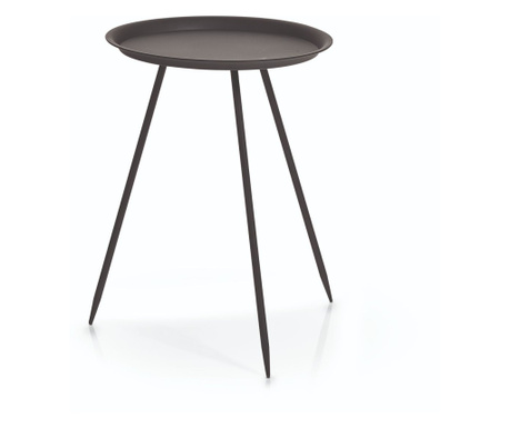 Stolić za kavu, okrugli, metalni, crni, ∅39x53,5 cm, 17005, Zeller