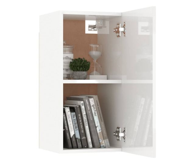 Set za TV, 3 dijela, bijeli ekstra sjaj, PAL