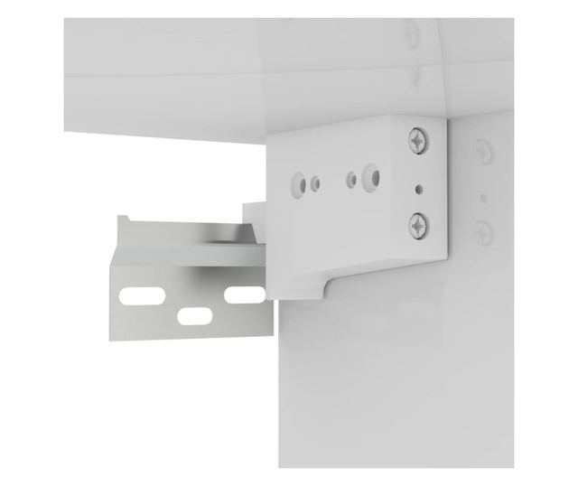 Set za TV, 3 dijela, bijeli ekstra sjaj, PAL