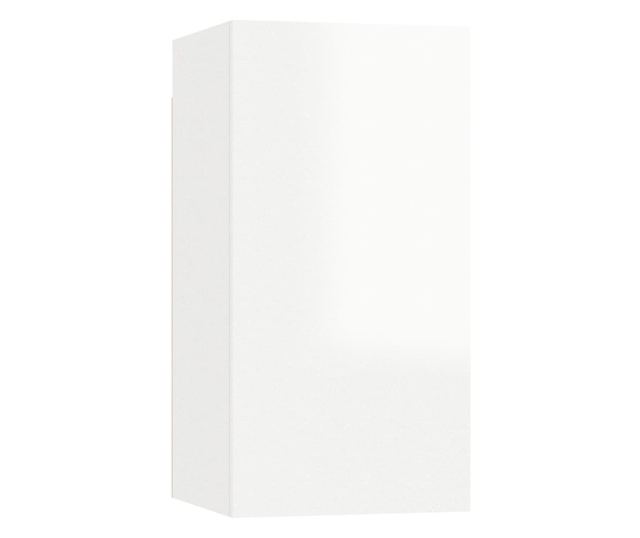 Set za TV, 3 dijela, bijeli ekstra sjaj, PAL