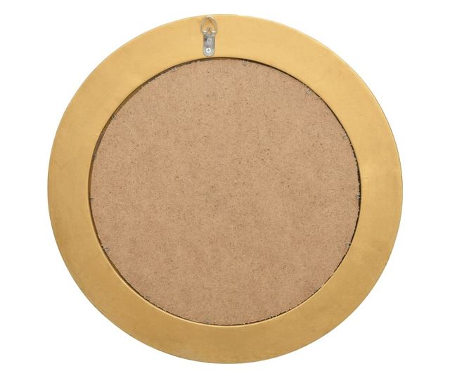 Lustro ścienne w stylu barokowym, złote, 50 cm