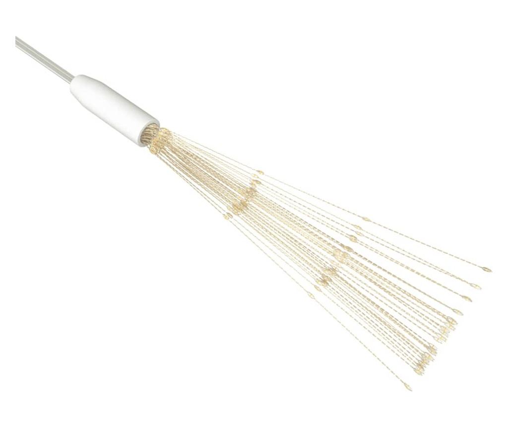 Božićna svjetiljka s vatrometom, 140 LED-ica, toplo bijela, 20 cm - 2