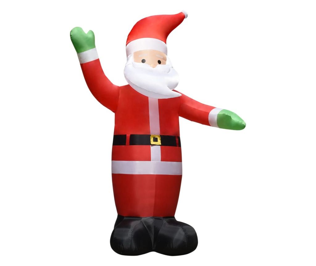 Napuhavajući Djed Mraz s LED svjetlima IP44 3 m - 3