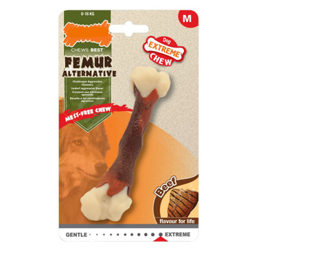 Dog teether Nylabone Extreme Chew Femur, Телешко, Размер XL