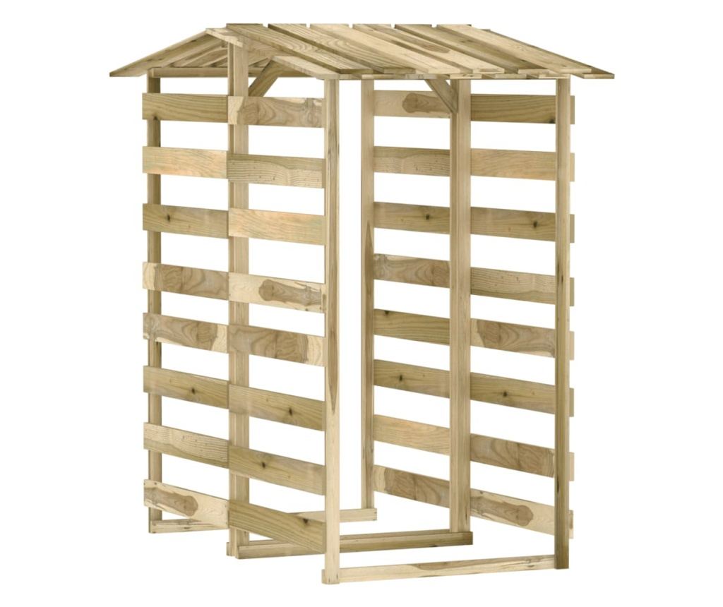 Pergole s krovom, 2 kom, 100x90x200 cm, Tretirani bor - 2