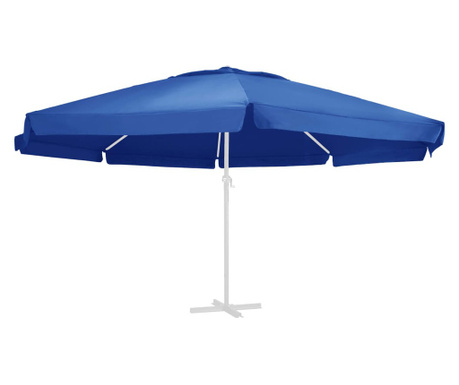 Pânză de schimb umbrelă de soare grădină albastru azuriu 600 cm
