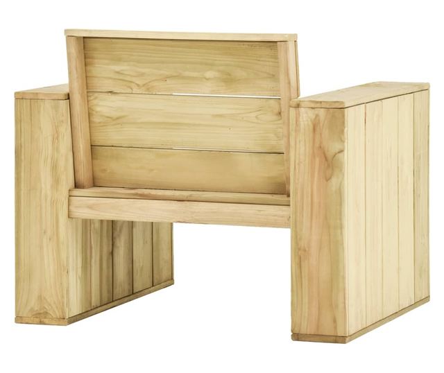 Vrtni namještaj, 3 dijela, tretirani bor