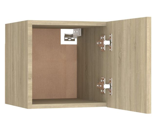 Set dulap TV, 6 piese, stejar sonoma, lemn prelucrat