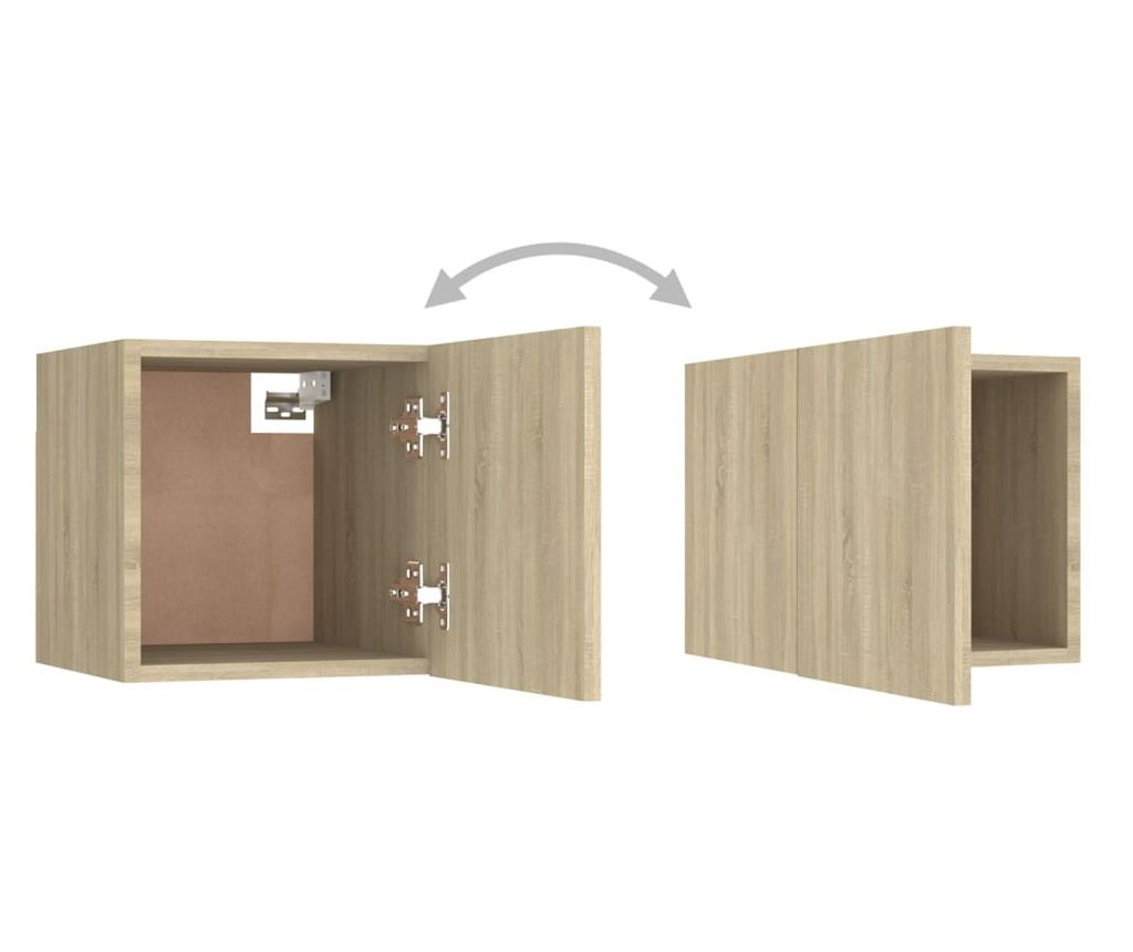 Set TV ormarića, 5 komada, sonoma hrast, MDF - 9