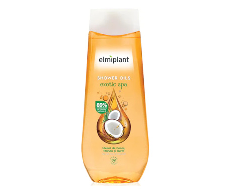 Gel de dus Elmiplant cu ulei de cocos, 400 ml