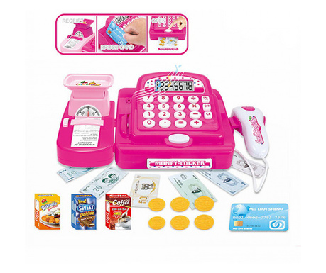 Детски касов апарат с калкулатор и касова лента EmonaMall - Код W4589