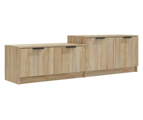TV ormarić boja hrasta 158,5 x 36 x 45 cm od konstruiranog drva