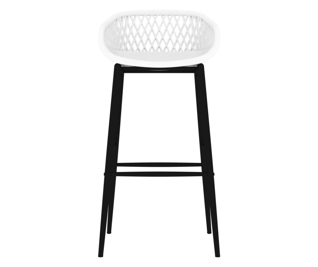 Set bar namještaja, 5 komada, bijela - 8