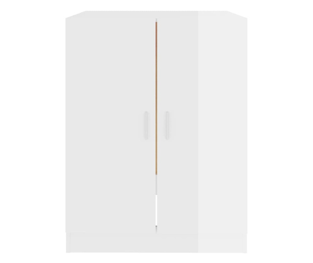 Ormarić za perilicu rublja visoki sjaj bijeli 71x71,5x91,5 cm