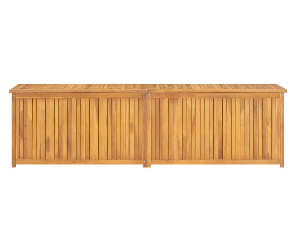 Vrtna kutija, 200x50x53 cm, masivna tikovina - 2