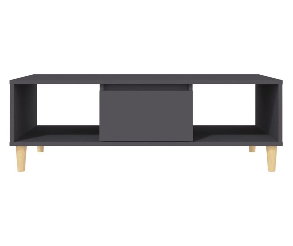 Маса за кафе, сива, 103,5x60x35 см, ПДЧ - 9