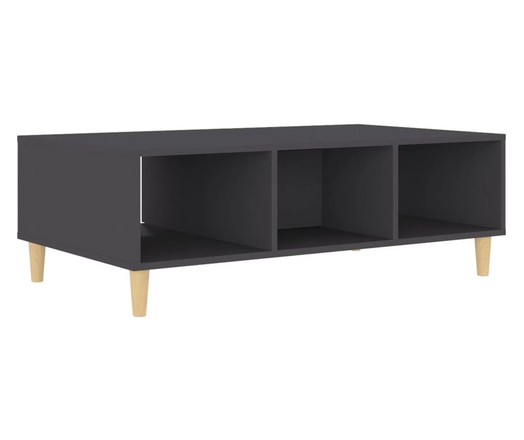 Маса за кафе, сива, 103,5x60x35 см, ПДЧ - 15