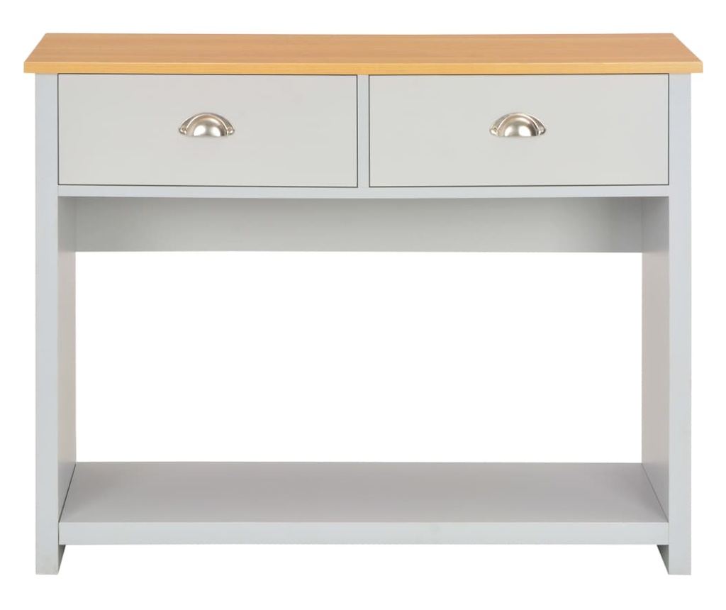 Konzolos asztal, szürke, 97 x 35 x 76 cm - 3