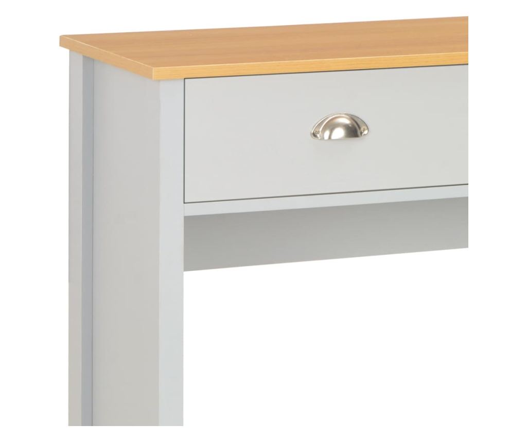 Konzolos asztal, szürke, 97 x 35 x 76 cm - 6