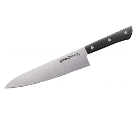 Nóż szefa kuchni Samura-Harakiri, stal AUS-8, 20 cm, srebrny/czarny