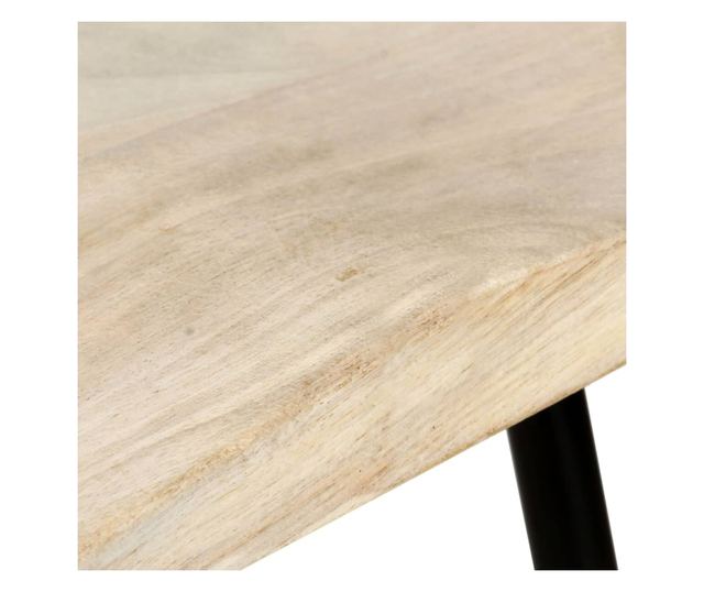 Barski stoli, 4 kosi, trden mangov les