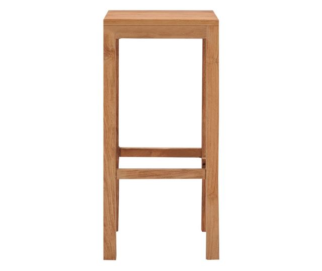 Barski stoli, 2 kosa, masiven tikov les