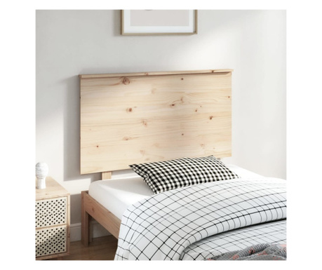 Tăblie de pat, 104x6x82,5 cm, lemn masiv de pin