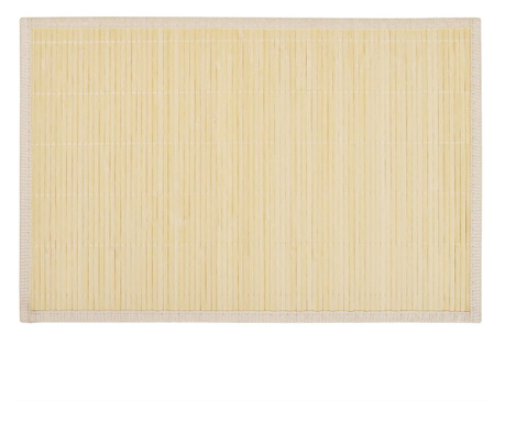 6 ks bambusových prostírání 30 x 45 cm přírodní
