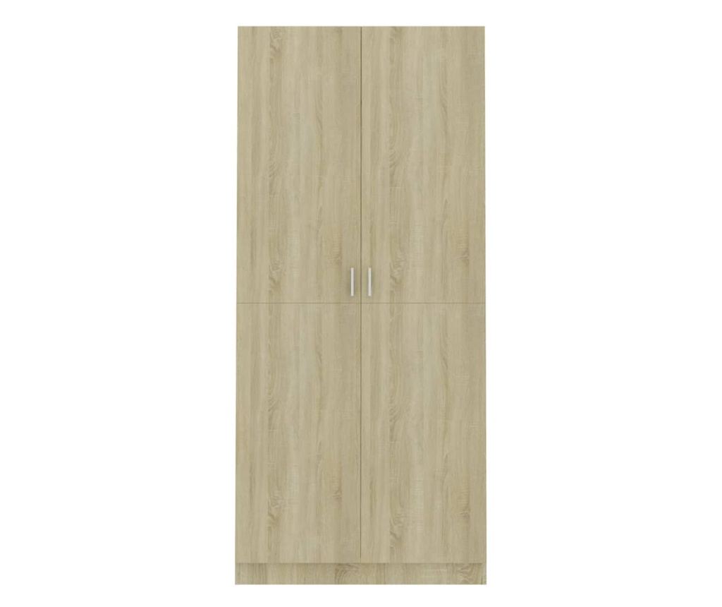 Гардероб, дъб сонома, 90x52x200 см, ПДЧ - 19