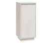 Pantofar, alb, 35x35x80 cm, lemn masiv de pin