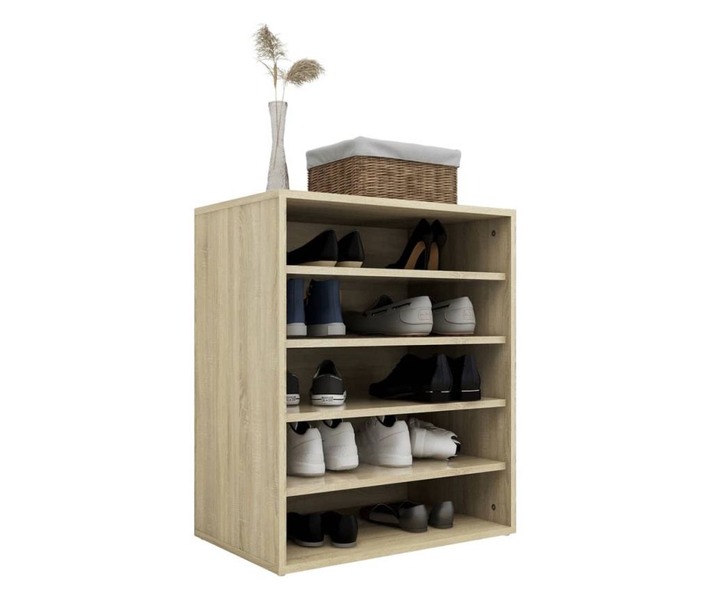 Pantofor, sonoma hrast, 60x35x70 cm, PAL - 4