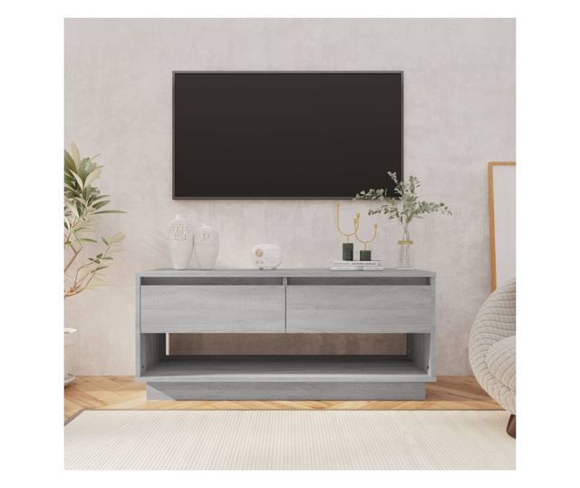 TV ormarić boja sivog hrasta sonome 102 x 41 x 44 cm od iverice