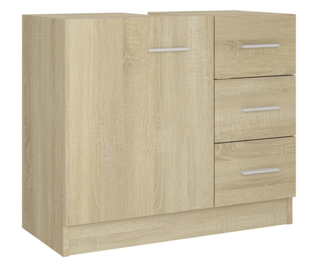 Мивка маска, сонома дъб, 63 х 30 х 54 см, ПДЧ - 2