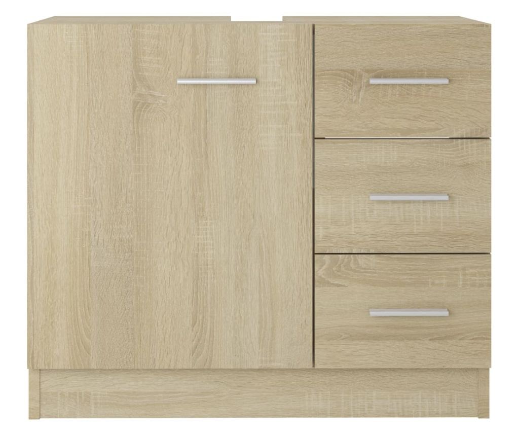 Мивка маска, сонома дъб, 63 х 30 х 54 см, ПДЧ - 5