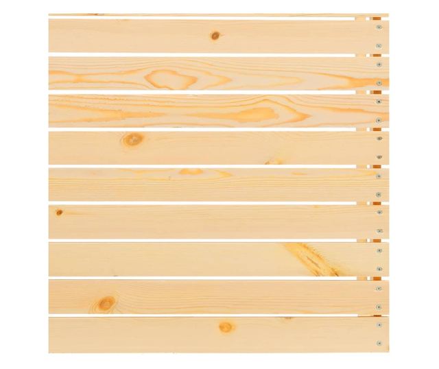 Canapele de mijloc gradina cu perne gri, 2 buc., lemn masiv pin