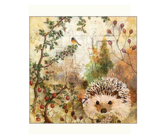 Servetele de masa, 33x33 cm, Autumn Hedgehog Ambiente