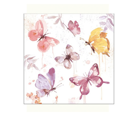 Servetele de masa, 33x33 cm, Butterfly Collection, Ambiente