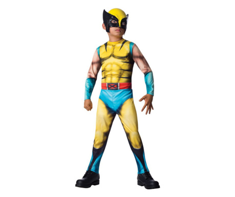Costum cu muschi Wolverine pentru baiat 8-10 ani 130-145 cm