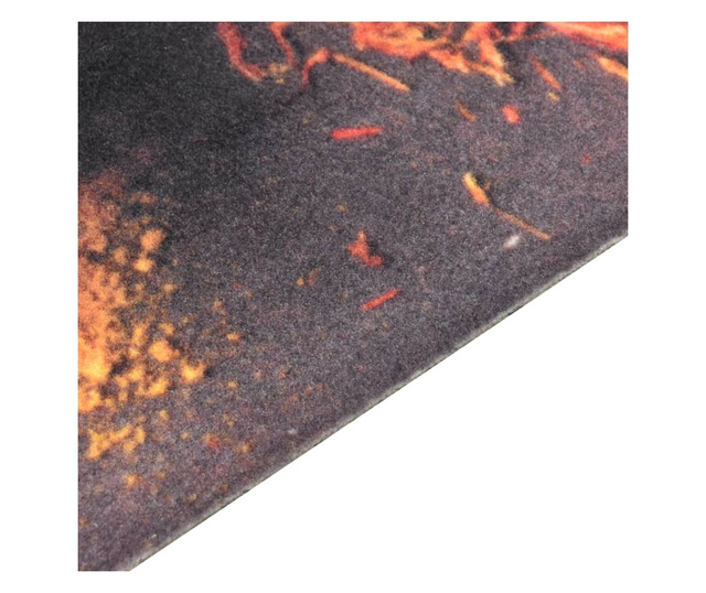 Kuhinjski tepih s uzorkom žlica perivi 60 x 300 cm