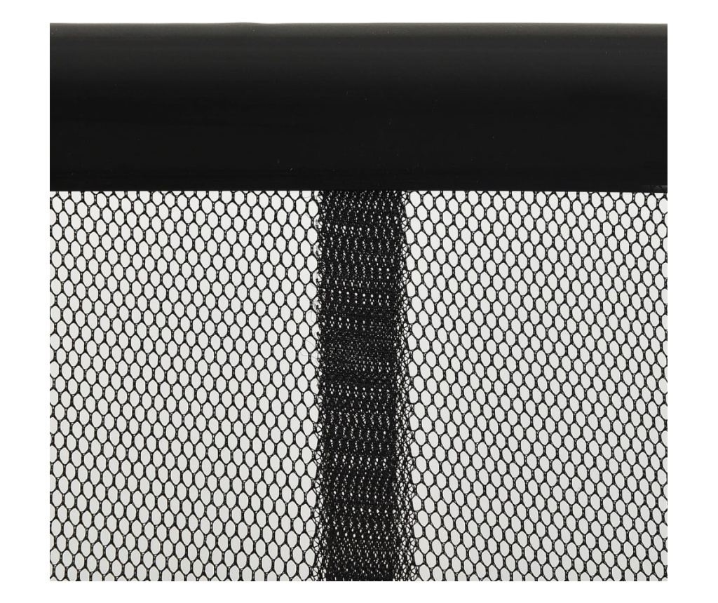 Zastor protiv insekata s 10-dijelnom mrežom crni 240 x 240 cm - 9
