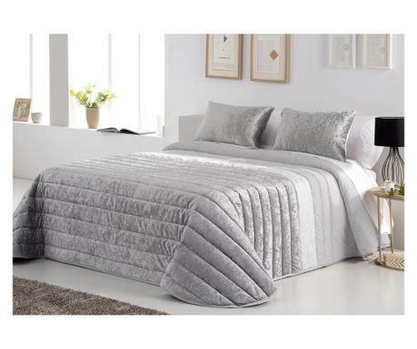 Кувертюра Boston gris с размер 270х270 см. + 2 бр. Калъфки 50х70 см.