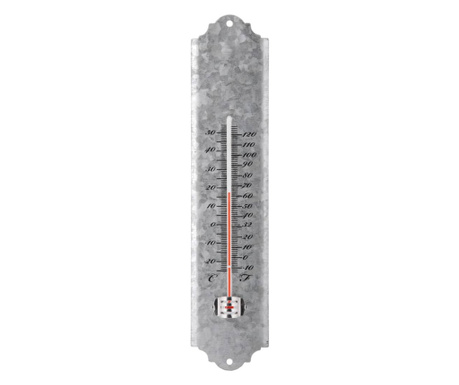 Termometr naścienny, cynk, 30 cm, OZ10